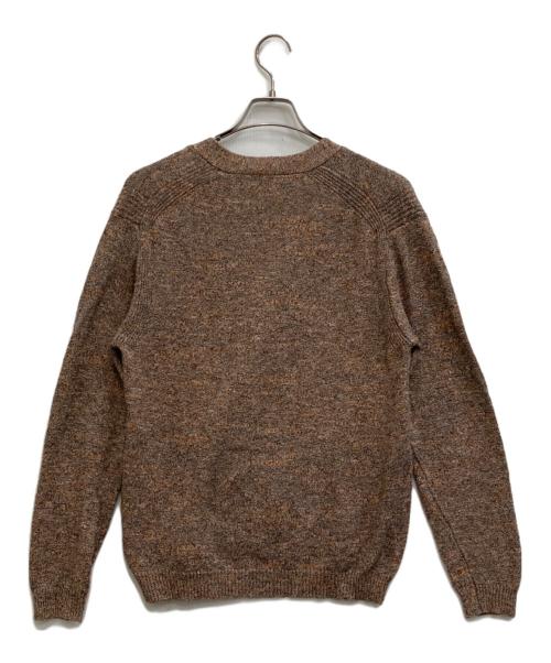 PAUL SMITH（ポールスミス）Paul Smith (ポールスミス) リネンブレンドカーディガン ブラウン サイズ:Mの古着・服飾アイテム