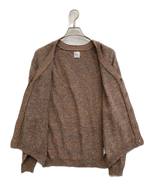 PAUL SMITH（ポールスミス）Paul Smith (ポールスミス) リネンブレンドカーディガン ブラウン サイズ:Mの古着・服飾アイテム