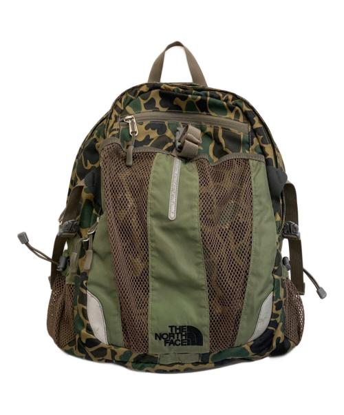 THE NORTH FACE（ザ ノース フェイス）THE NORTH FACE (ザ ノース フェイス) カモフラ柄リュック オリーブの古着・服飾アイテム