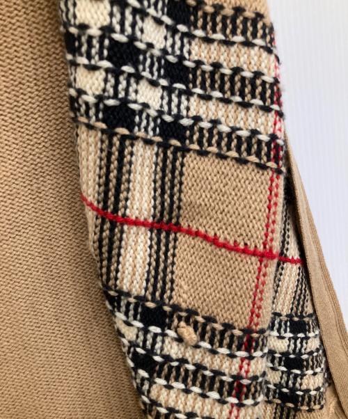 BURBERRY GOLF（バーバリーゴルフ）BURBERRY GOLF (バーバリーゴルフ) ドライバースニット ブラウン サイズ:Mの古着・服飾アイテム