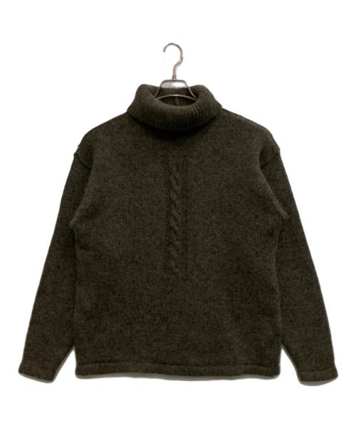 PAUL SMITH（ポールスミス）Paul Smith (ポールスミス) メランジタートルネックニット ブラウン サイズ:Mの古着・服飾アイテム