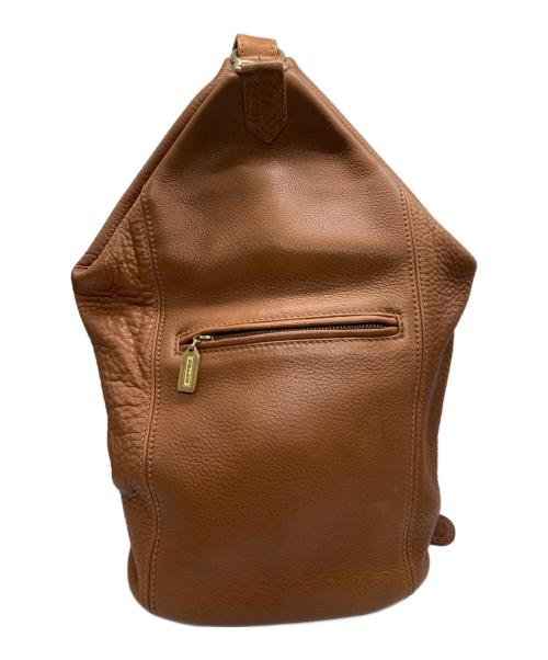 COACH（コーチ）COACH (コーチ) レザーバッグ ブラウンの古着・服飾アイテム