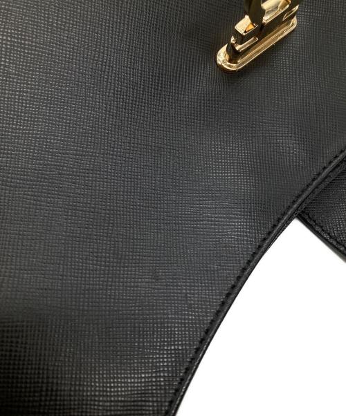 Salvatore Ferragamo（サルヴァトーレ フェラガモ）Salvatore Ferragamo (サルヴァトーレ フェラガモ) ガンチーニハンドバッグ ブラックの古着・服飾アイテム