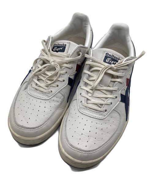 Onitsuka Tiger（オニツカタイガー）Onitsuka Tiger (オニツカタイガー) GSM SD CREAM PEACOAT アイボリー サイズ:22.5の古着・服飾アイテム