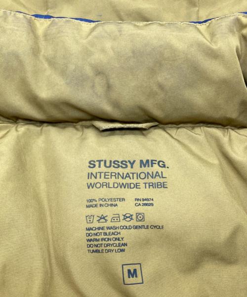 stussy（ステューシー）stussy (ステューシー) ダウンジャケット ネイビー サイズ:Mの古着・服飾アイテム