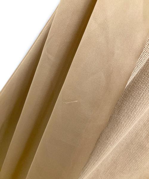 sacai（サカイ）sacai (サカイ) ノースリーブ ロングワンピース ベージュ サイズ:1の古着・服飾アイテム