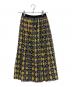 wacoal dia（ワコールディア）の古着「総柄スカート」｜イエロー
