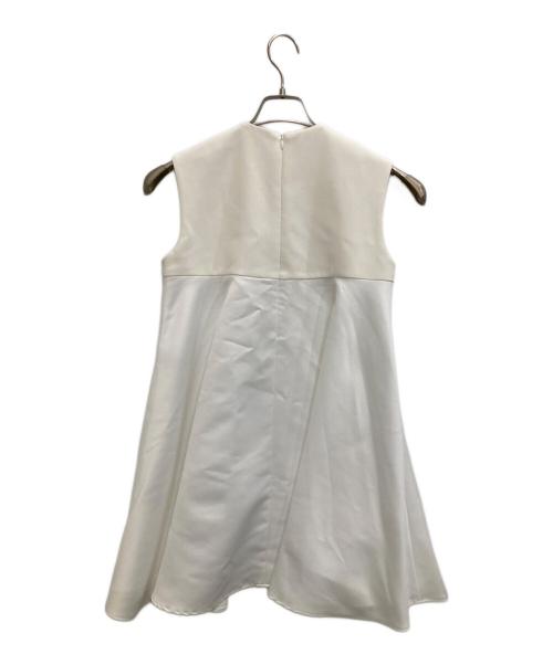 YOKO CHAN（ヨーコチャン）YOKO CHAN (ヨーコチャン) パールブラウス ホワイト サイズ:38の古着・服飾アイテム