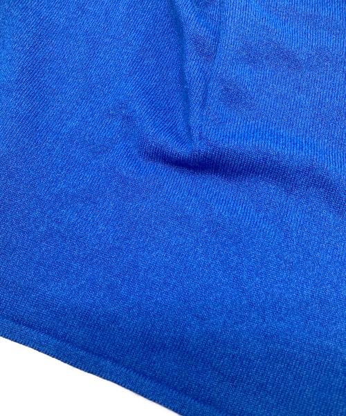 Maison Martin Margiela（メゾンマルタンマルジェラ）Maison Martin Margiela (メゾンマルタンマルジェラ) ノースリーブニット ブルー サイズ:ＸＳの古着・服飾アイテム