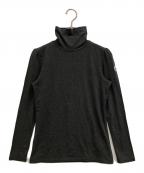 BORDERS at BALCONYボーダーズアットバルコニー）の古着「ハイネックカットソー」｜グレー