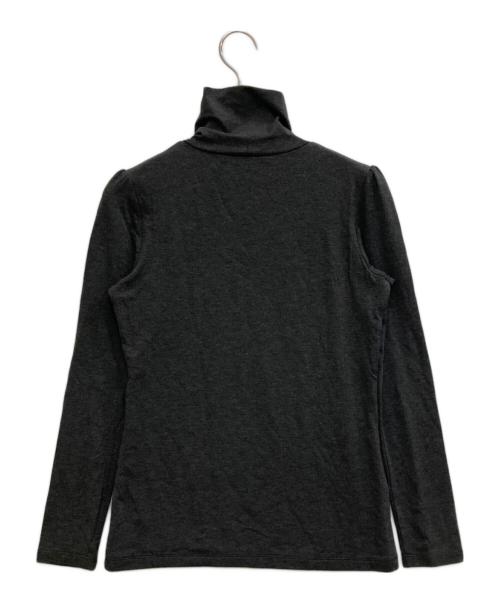 BORDERS at BALCONY（ボーダーズアットバルコニー）BORDERS AT BALCONY (ボーダーズアットバルコニー) ハイネックカットソー グレー サイズ:36の古着・服飾アイテム