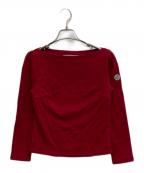 BORDERS at BALCONYボーダーズアットバルコニー）の古着「ウールカットソー」｜レッド