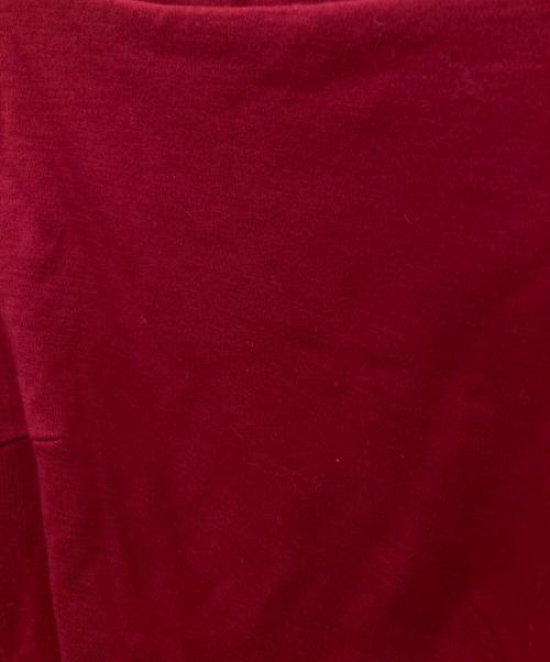 BORDERS at BALCONY（ボーダーズアットバルコニー）BORDERS AT BALCONY (ボーダーズアットバルコニー) ウールカットソー レッド サイズ:36の古着・服飾アイテム