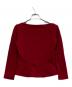BORDERS AT BALCONY (ボーダーズアットバルコニー) ウールカットソー レッド サイズ:36：3000円