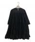 Merlette（マーレット）の古着「ティアードミニワンピース」｜ブラック