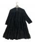 Merlette (マーレット) ティアードミニワンピース ブラック サイズ:XS：10000円