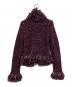 EPOCA (エポカ) モヘヤ混ニットジャケット パープル サイズ:40：4000円