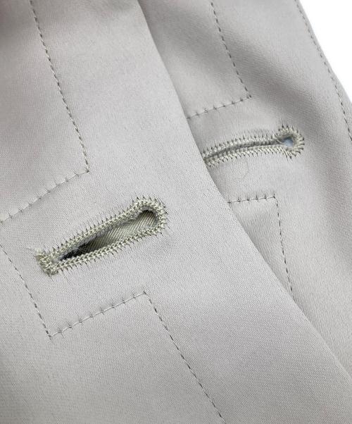 MaxMara（マックスマーラ）MaxMara (マックスマーラ) ダブルブレストサテンケープトレンチコート ベージュ サイズ:不明の古着・服飾アイテム