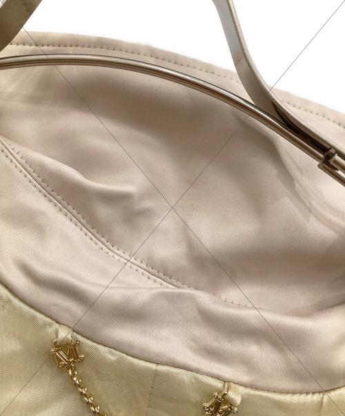 MaxMara（マックスマーラ）MaxMara (マックスマーラ) ダブルブレストサテンケープトレンチコート ベージュ サイズ:不明の古着・服飾アイテム