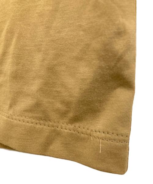 LOEWE（ロエベ）LOEWE (ロエベ) 半袖刺繍カットソー ベージュ×ネイビー サイズ:-の古着・服飾アイテム