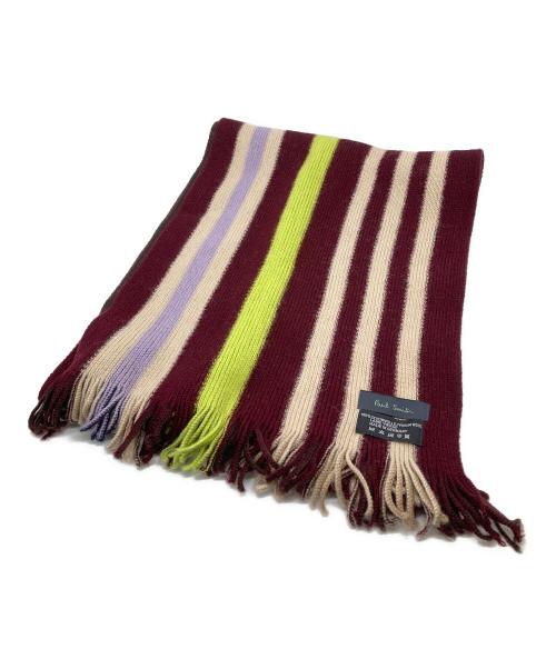 PAUL SMITH（ポールスミス）Paul Smith (ポールスミス) マルチストライプマフラー マルチカラーの古着・服飾アイテム