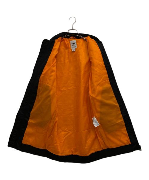 adidas（アディダス）adidas (アディダス) LONG BOMBER JACKET ブラック サイズ:Mの古着・服飾アイテム