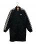 adidas（アディダス）の古着「LONG BOMBER JACKET」｜ブラック
