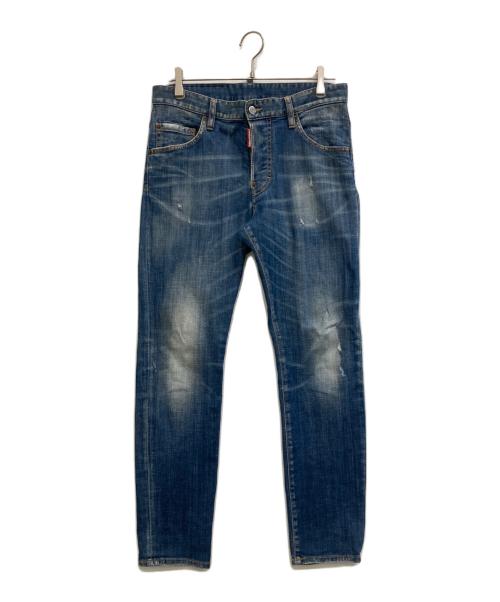 DSQUARED2（ディースクエアード）DSQUARED2 (ディースクエアード) デニムパンツ インディゴ サイズ:46の古着・服飾アイテム
