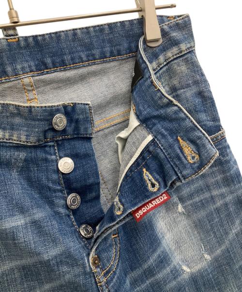 DSQUARED2（ディースクエアード）DSQUARED2 (ディースクエアード) デニムパンツ インディゴ サイズ:46の古着・服飾アイテム