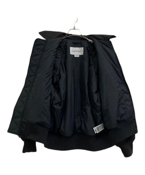 Calvin Klein（カルバンクライン）Calvin Klein (カルバンクライン) 中綿ジャケット ブラック サイズ:ＸＳの古着・服飾アイテム
