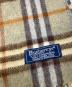 Burberry's (バーバリーズ) チェックマフラー オリーブ：6000円