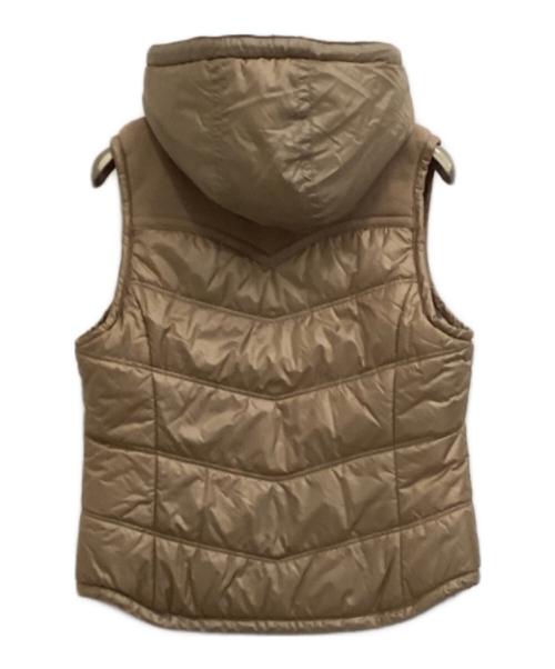 BURBERRY BLUE LABEL（バーバリーロンドンブルーレーベル）BURBERRY BLUE LABEL (バーバリーロンドンブルーレーベル) 中綿リバーシブルベスト ベージュ サイズ:Lの古着・服飾アイテム