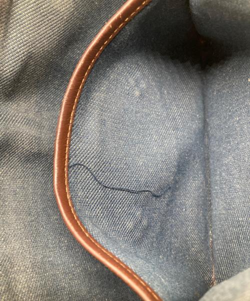 CELINE（セリーヌ）CELINE (セリーヌ) マカダムデニムショルダーバッグ インディゴの古着・服飾アイテム