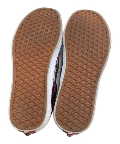 VANS（ヴァンズ）VANS (バンズ) ファイヤ-フレイムスリッポン ブラック サイズ:26の古着・服飾アイテム