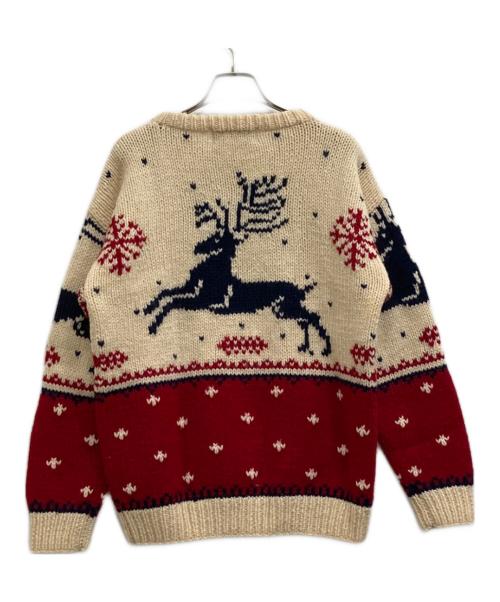 Eddie Bauer（エディーバウアー）Eddie Bauer (エディーバウアー) ニット ベージュ サイズ:Fの古着・服飾アイテム