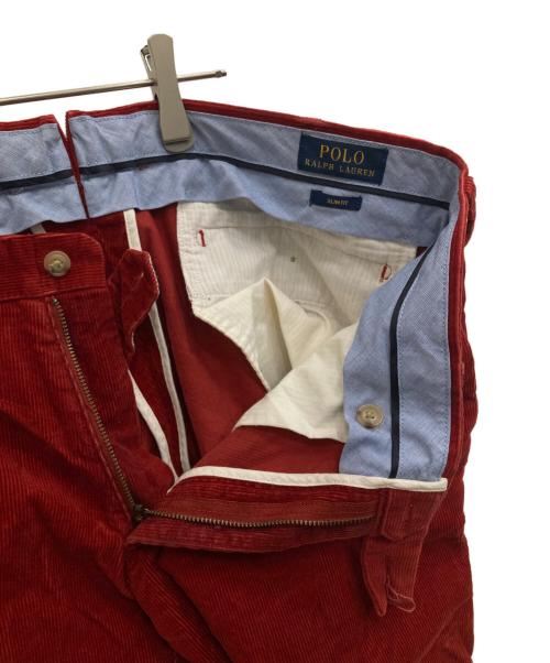 POLO RALPH LAUREN（ポロ・ラルフローレン）POLO RALPH LAUREN (ポロ・ラルフローレン) コーデュロイパンツ レッド サイズ:-の古着・服飾アイテム