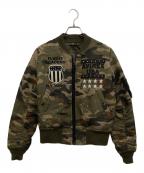 AVIREXアヴィレックス）の古着「MA-1ブルゾン」｜オリーブ