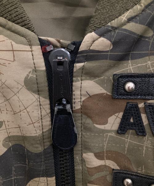 AVIREX（アヴィレックス）AVIREX (アヴィレックス) MA-1ブルゾン オリーブ サイズ:-の古着・服飾アイテム