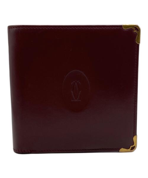Cartier（カルティエ）Cartier (カルティエ) 2つ折り財布 レッドの古着・服飾アイテム