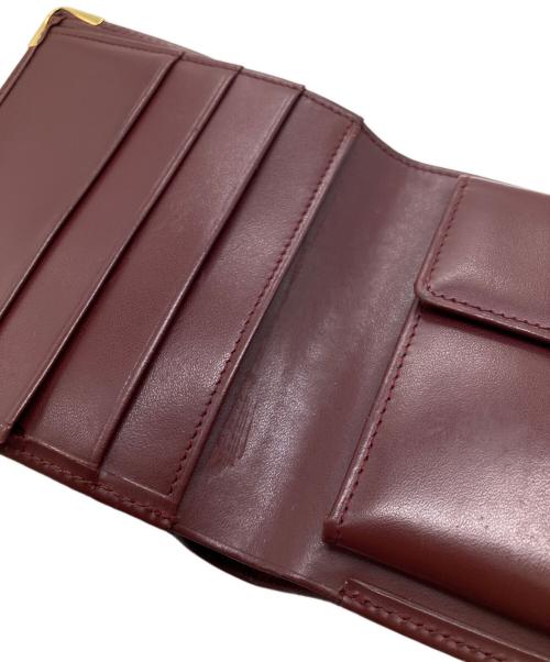 Cartier（カルティエ）Cartier (カルティエ) 2つ折り財布 レッドの古着・服飾アイテム