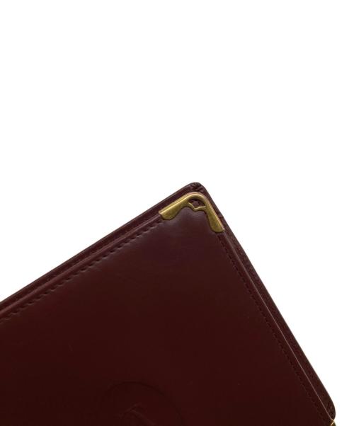 Cartier（カルティエ）Cartier (カルティエ) 2つ折り財布 レッドの古着・服飾アイテム