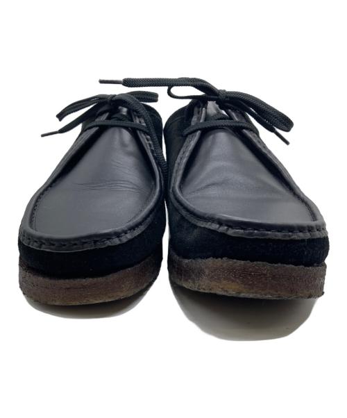 PADMORE&BARNES（パドモア&バーンズ）PADMORE&BARNES (パドモア&バーンズ) URBAN RESEARCH (アーバンリサーチ) 別注COMBI SHOES ブラック サイズ:SIZE 9の古着・服飾アイテム