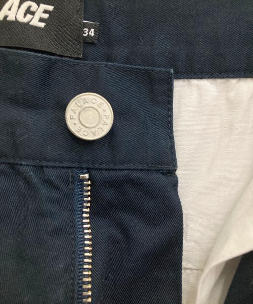 PALACE（パレス）PALACE (パレス) 刺繍パンツ ネイビー サイズ:34の古着・服飾アイテム