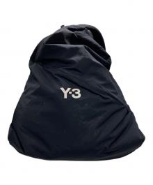 Y-3（ワイスリー）の古着「ロゴプリント ナイロン バックパック」｜ブラック