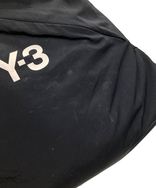 Y-3（ワイスリー）Y-3 (ワイスリー) ロゴプリント ナイロン バックパック ブラックの古着・服飾アイテム
