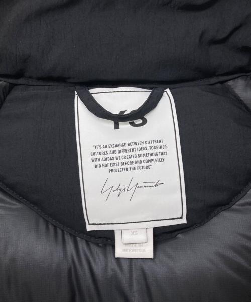 Y-3（ワイスリー）Y-3 (ワイスリー) ダウンジャケット ブラック サイズ:ＸＳの古着・服飾アイテム