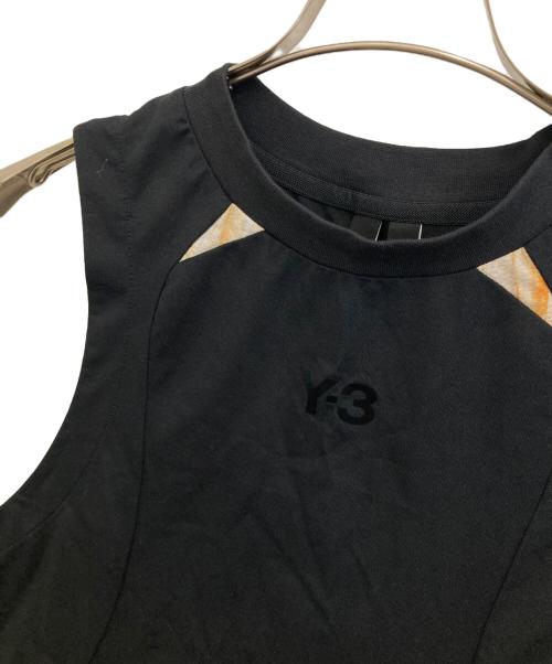 Y-3（ワイスリー）Y-3 (ワイスリー) ノースリーブワンピース ブラック サイズ:XSの古着・服飾アイテム