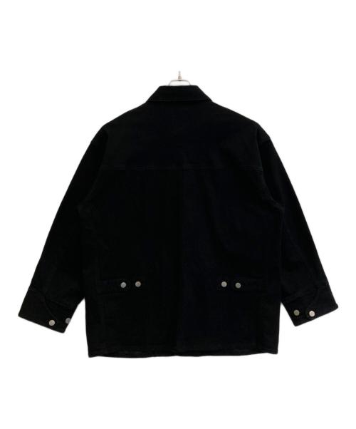 ADRER（アドラー）ADRER (アドラー) デニムジャケット ブラック サイズ:Mの古着・服飾アイテム