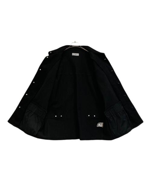 ADRER（アドラー）ADRER (アドラー) デニムジャケット ブラック サイズ:Mの古着・服飾アイテム