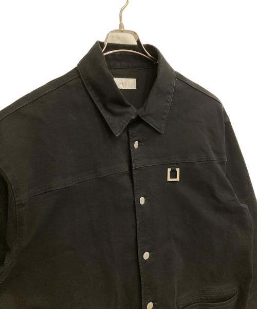 ADRER（アドラー）ADRER (アドラー) デニムジャケット ブラック サイズ:Mの古着・服飾アイテム